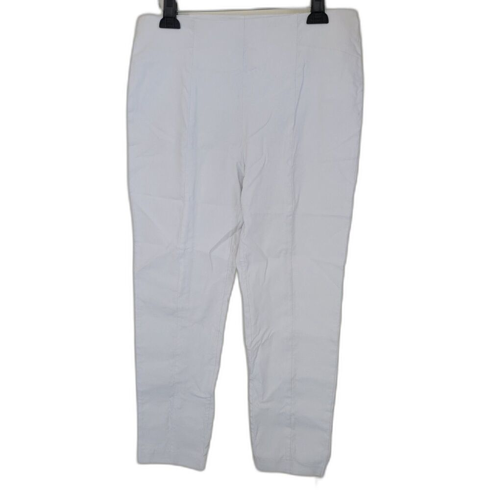 Chico's So Slimming Juliet Straight Leg White Pant